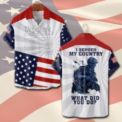 US Navy, Served With Pride - Short Sleeve Button Shirt