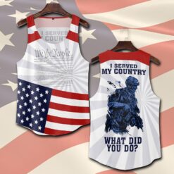 US Coast Guard, Served With Pride - Tank-Top