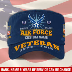 US Air Force , American By Birth, Veteran By Choice - Military Cap