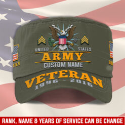 US Army, E 6 Army Staff Sergeant - Military Cap