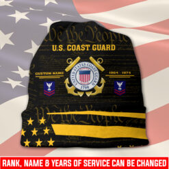 US Coast Guard, Honor The Fallen - Full-Printed Beanie Hat