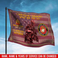 US Marine Corps, Defender of Freedom - Flying Flag 3×5 Feet(90×150 Cm)