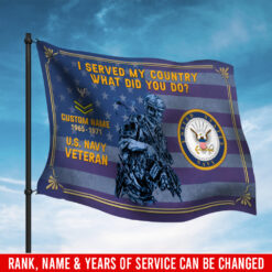 US Navy, Honor - Courage - Commitment - Flying Flag 3×5 Feet(90×150 Cm)