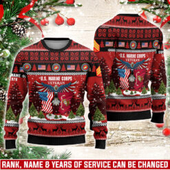US Marine Corps, Served With Pride - Knitted Sweater