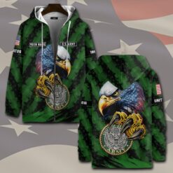 US Army, No One Gets Left Behind - Zip Hoodie