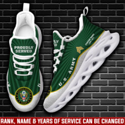 US Army, E 5 Army Specialist - Max Soul Shoes