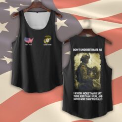 US Marine Corps, Always Remember, Never Forget - Tank-Top