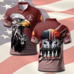 US Marine Corps, Honor The Fallen - Polo Shirt