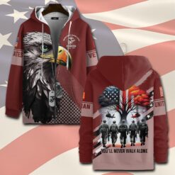 US Marine Corps, Thank a Veteran - Zip Hoodie