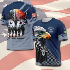 US Navy, E 2 Blue - T-Shirt