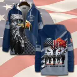 US Navy, Honor - Courage - Commitment - Zip Hoodie