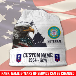 US Coast Guard, Served With Pride - Full-Printed Beanie Hat