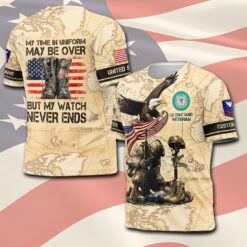 US Coast Guard, E 3 White - T-Shirt