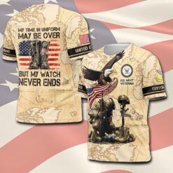 US Navy, E 6 Gold - T-Shirt