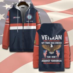 Army National Guard, No One Fights Alone - Zip Hoodie