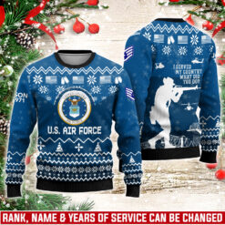 US Air Force , Defender of Freedom - Knitted Sweater