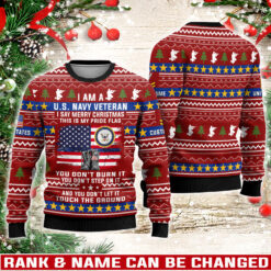 US Navy, Lest We Forget - Knitted Sweater
