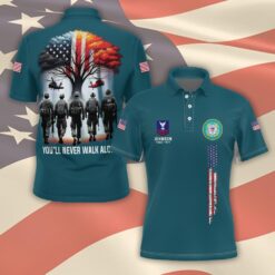 US Coast Guard, Freedom Isn't Free - Polo Shirt