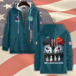US Coast Guard, Defender of Freedom - Zip Hoodie