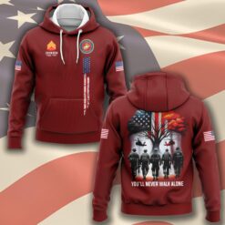 US Marine Corps, E 7 Marines Gunnery Sergeant - Hoodie