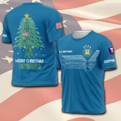 US Coast Guard, E 2 Blue - T-Shirt