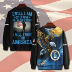 US Air Force , Service Before Self - Sweatshirt