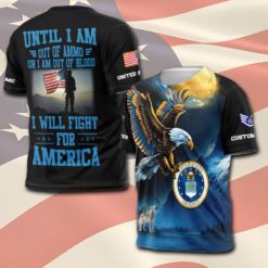 US Air Force , No One Fights Alone - T-Shirt