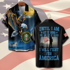 US Army, Thank a Veteran - Short Sleeve Button Shirt