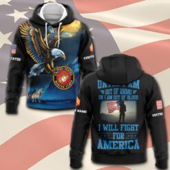 US Marine Corps, O 3 Marines Captain - Hoodie