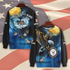 US Navy, E 5 Gold - Sweatshirt