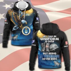 US Air Force , Remember - Honor - Respect - Hoodie