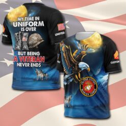 US Marine Corps, No One Fights Alone - T-Shirt