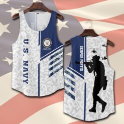 US Navy, E 7 Red - Tank-Top