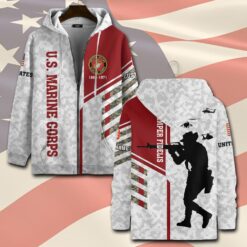 US Marine Corps, Thank a Veteran - Zip Hoodie