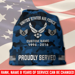 US Air Force , Once An Airman, Always An Airman - Full-Printed Beanie Hat