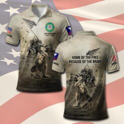 US Coast Guard, E 9 Gold - Polo Shirt