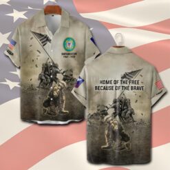 US Coast Guard, Lest We Forget - Short Sleeve Button Shirt