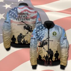 US Army, E 8 Army First Sergeant - Bomber Jacket