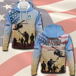 US Air Force , Service Before Self - Hoodie