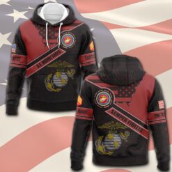 US Marine Corps, E 2 Marines Private First Class - Hoodie