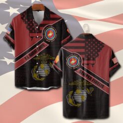 US Marine Corps - Short Sleeve Button Shirt