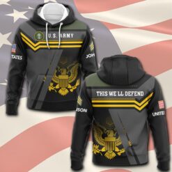 US Army, E 8 Army Master Sergeant - Hoodie