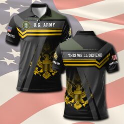US Army, E 6 Army Staff Sergeant - Polo Shirt