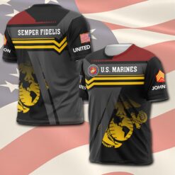 US Marine Corps, No One Gets Left Behind - T-Shirt