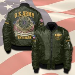 Army Division, Thank a Veteran - Bomber Jacket
