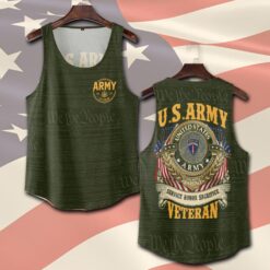Army Division, Remember - Honor - Respect - Tank-Top