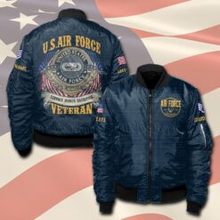 Air Force Badge, E 7 Air Force Master Sergeant - Bomber Jacket