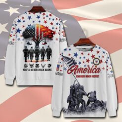 US Navy, E 3 White - Sweatshirt