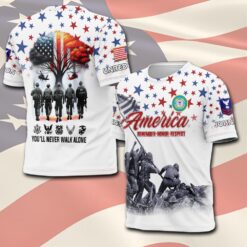 US Coast Guard, Land Of The Free, Because Of The Brave - T-Shirt