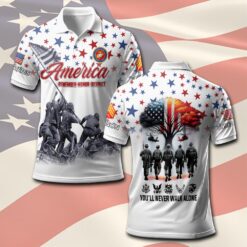 US Marine Corps, E 3 Marines Lance Corporal - Polo Shirt